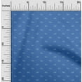 thumbnail image 2 of oneOone Cotton Poplin Twill Medium Blue Fabric Retro Stapler Sewing Fabric By The Yard Printed Diy Clothing Sewing Supplies 56 Inch Wide, 2 of 5