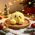 thumbnail image 2 of Giant Dumpling Bun Pillow,Cute Plush Stuffed Steamed Squish Bun Pillows Slow Rebound Plushies Pillow Soft Decompression Fidget Squeeze Ball Plush Dumpling Gift for Adults Anxiety Relief-Christmas-28#, 2 of 5