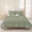Sage, variant on 3 Pieces King Quilt Set,Golf Ball Club Outdoor Sport Soft Bedding Sets with 1 Quilt & 2 Pillow Shams,Sage Green Summer Bedspread Lightweight Coverlet Comforter for All Season