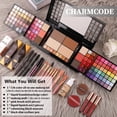 thumbnail image 2 of Kit de maquillaje CHARMCODE, kit completo con sombra de ojos, lápiz labial y más, 2 of 9