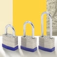 thumbnail image 2 of Breadeep Security Padlock U Shaped Corrosion Resistant Steel Brass Iron Waterproof Heavy Duty Padlock for Doors, 2 of 7