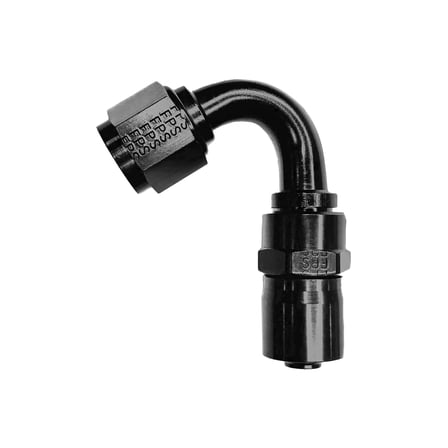 #6 120-Deg Crimp Hose Fitting