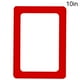 thumbnail image 1 of Etiqueta engomada del marco de la pared de la foto Etiqueta engomada removible del arte de la foto del marco de la imagen del PVC de 2 capas para el refrigerador de la sala de estar, rojo, 10 " kenally LF0072-16B, 1 of 6