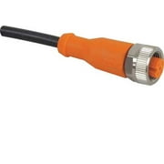 IFM EVC002 Cordset, 5 Pin, Receptacle, Female