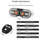thumbnail image 5 of Luz de señal de giro para bicicleta WEIHJMXG Control remoto inalámbrico recargable por USB, 5 of 5