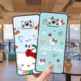 thumbnail image 2 of Funda de Anime Cat Hello Kitty Girl para Xiaomi Mi Poco X4 X3 NFC F4 F3 GT M5 M5s M4 M3 Pro C40 C3 5G, carcasa negra suave para teléfono zhangmengya LED, 2 of 2