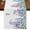 White Light Green Light Purple, variant on Table Runners 48 Inches Long Dress Scarves, Wisteria Farmhouse Kitchen Table Runner, Short Coffee Tablerunners, Purple Flowers Leaves Butterflies Botanical Spring 13x48 Inch