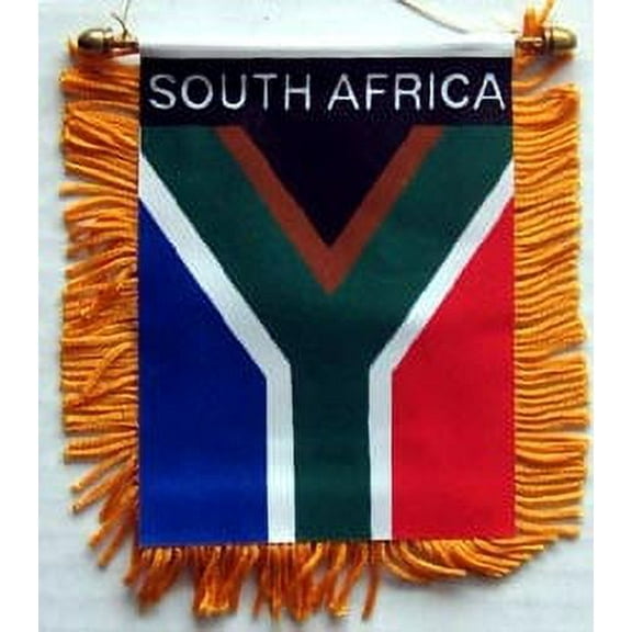 South Africa Window Hanging Flag