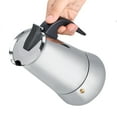 thumbnail image 4 of Stainless Steel Moka Pot Coffee Maker, Portable and , Great Taste, Home Office Use, Convenient Live, Save Time, 4 Capacity Options, Wide Bottom, Instructions Included, Ideal for, 4 of 7