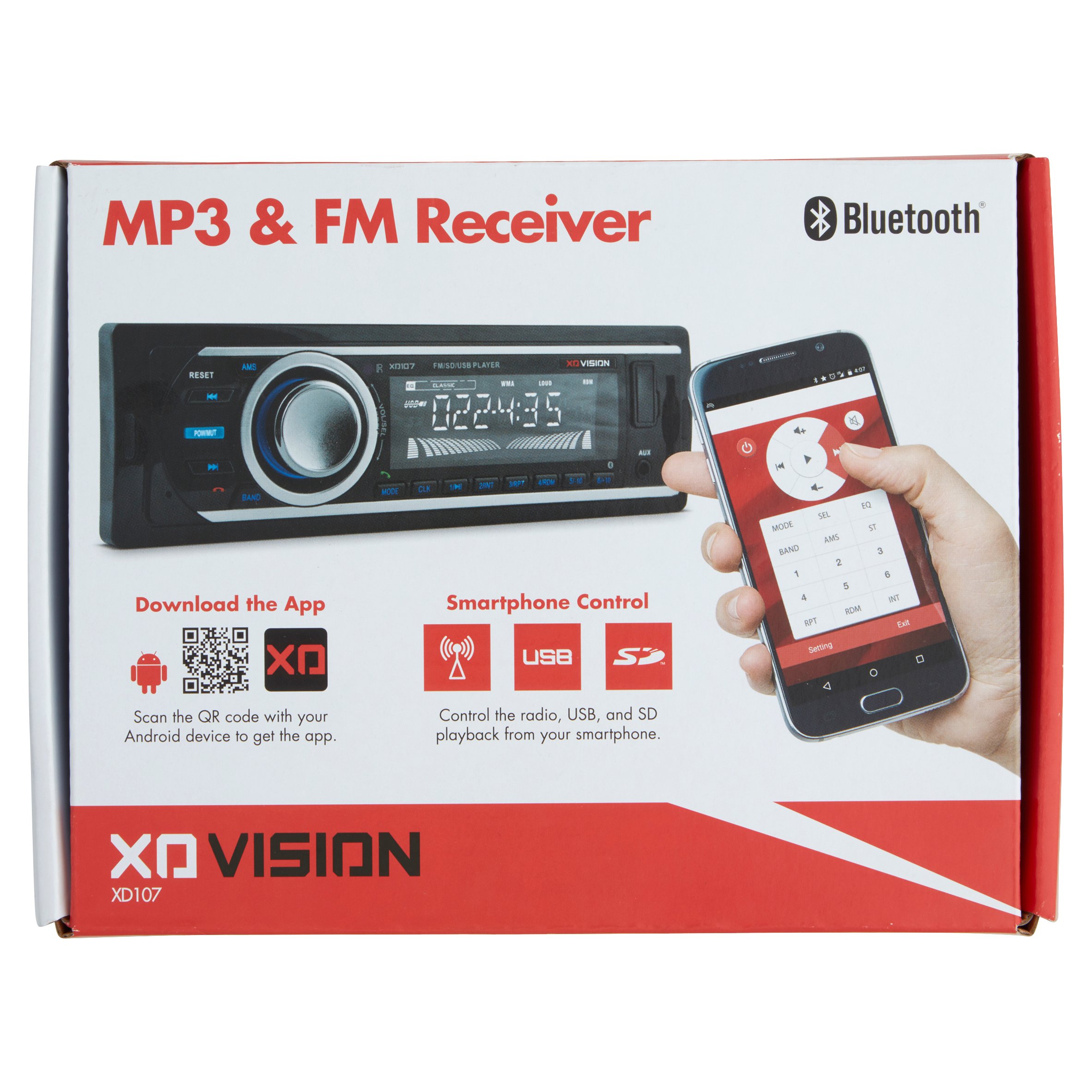 XO Vision Single-din In-dash Fm/mp3 Digital Media Receiver with Usb/SD - image 4 of 5