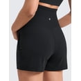 thumbnail image 2 of CRZ YOGA Butterlift Maternity Linerless Shorts 4" Pockets Comfy Yoga Casual Workout Womens Pregnancy, 2 of 5