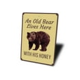 thumbnail image 4 of Bear Lover Novelty Decor, Metal Wall Sign - 10x14 Inches, 4 of 4