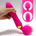 thumbnail image 4 of Rulwuck Powerful Handheld Personal Wand Massager with 18 Pulse Settings for Relieving Full Body Massage of Back Massager, Deep Tissue, Neck, Shoulder, Waist, and Leg Muscles,black,Mini Wand Massager, 4 of 7