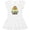 AA-White, variant on Inktastic Grandpa Loves Me Grandson Gift Girls Baby Dress