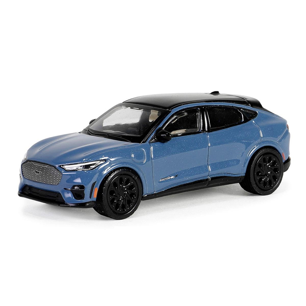 Greenlight 1/64 Ford Mustang Mach 1 - VIN 001 2021 - CHASE Edition - Blanche