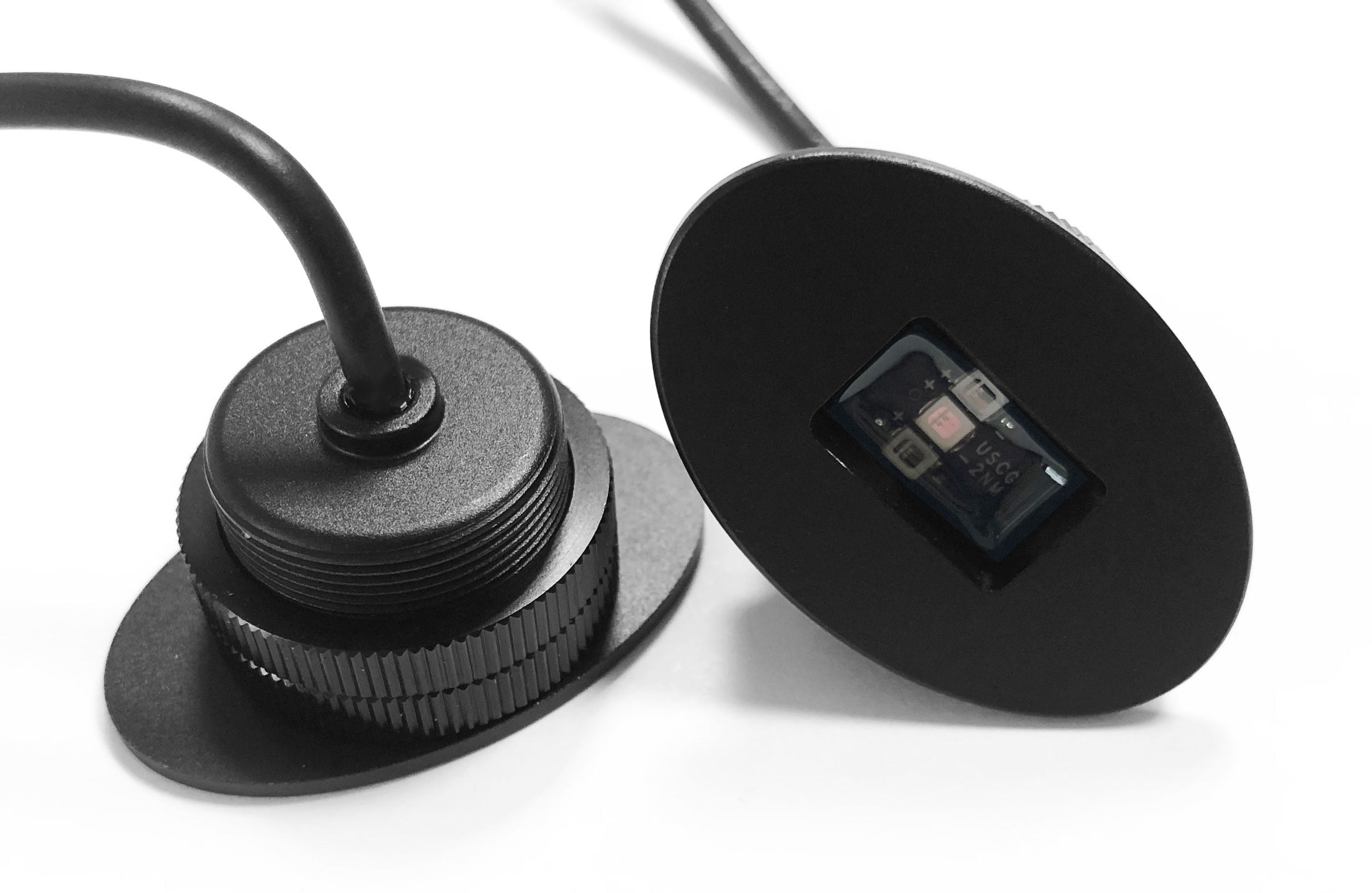 Brightest 2 Mile LED Boat Navigation Lights Pair. Flush Mount, USCG