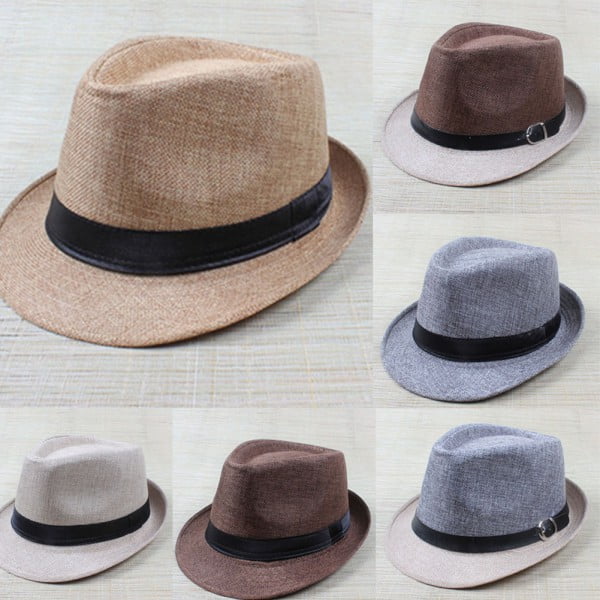 MANY STYLES FEDORA HAT TRILBY GANGSTER CUBAN STYLE  HAT MENS WOMENS 