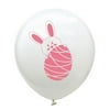 Easter balloons and flags and cake decorations (excluding cupcakes)