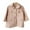 Pink, variant on WOLLED Kids Boys Girls Spring Fall Jackets Toddler Lapel Buttons Trench Coat for 1-7 Years Girls Cotton Embroidery Outerwear