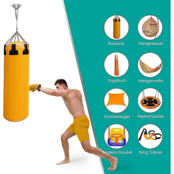 Gancho Saco De Boxeo Techo Gancho De Techo, Soporte De Techo Para Saco De Boxeo De Acero