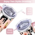 thumbnail image 5 of Insulated Dog Lover Tumbler for Women - 40oz Leakproof Travel Mug with Handle & Straw - Cute Puppy Gift Coffee Cup, 5 of 7