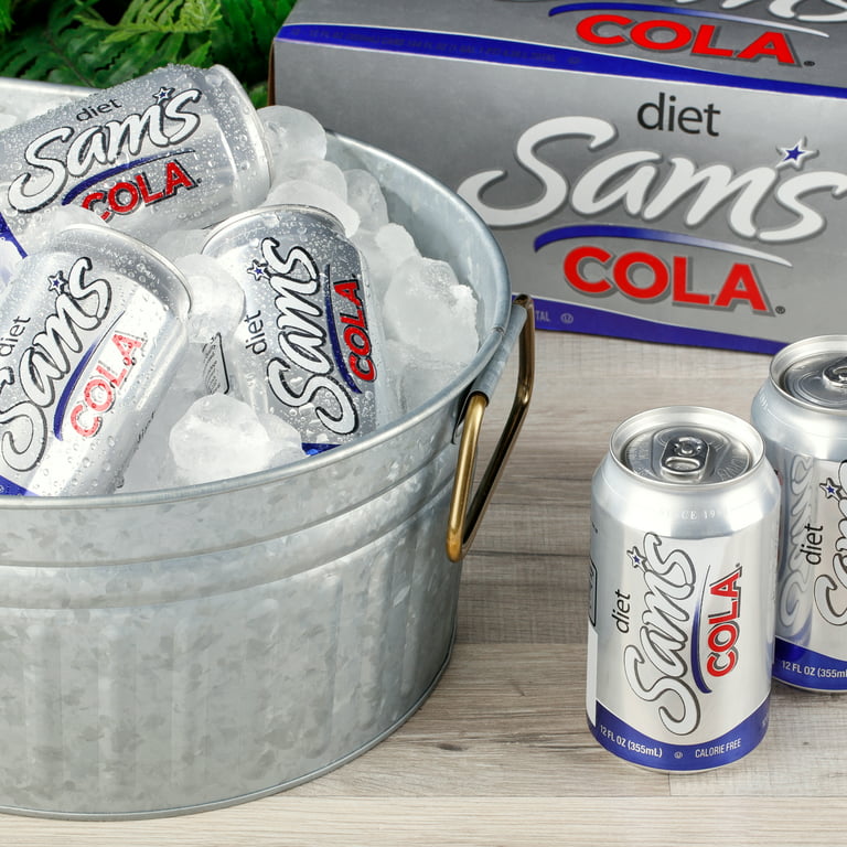Sam's Cola Soda Pop, 12 fl oz, 12 Pack Cans
