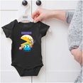 thumbnail image 5 of PACMAN Halloween Spooky Moon Night Romper Boys or Girls Infant Baby Brisco Brands NB, 5 of 6