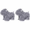 thumbnail image 1 of wonima44 2 PCS Fuzzy Ball Hand Towel,Cartoon Puppy Chenille Hand Towel Plush,Cute Decorative Hand Towels,Hand Towel with Hanging Loop,for Bathroom, Office, Fingerprint Lock Door Handle, 1 of 1