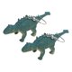thumbnail image 1 of Pendientes colgantes Hugo de dinosaurio verde, 1 of 7