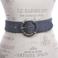 thumbnail image 3 of Women's 1 7/8" Lace Edged Braided Cow Suede Leather Round Belt, 3 of 4