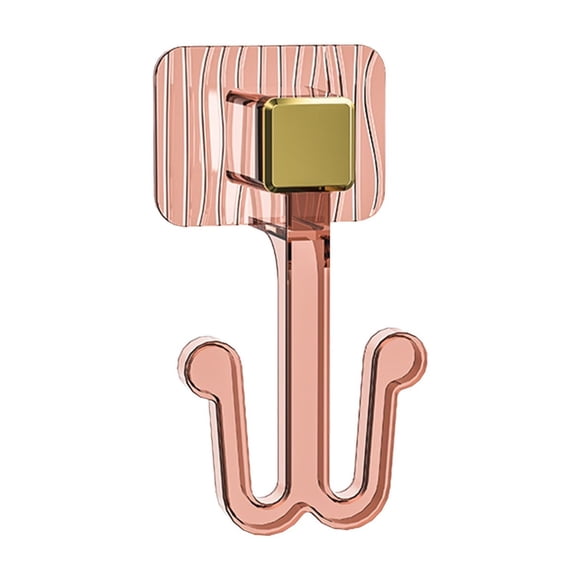 Support de Pantoufles de Salle de Bain Sans Perçage et Crochet d'Installation Sans Traces