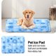 thumbnail image 5 of Almohadilla De Enfriamiento Para Mascotas Almohadilla de enfriamiento Almohadilla de hielo para perros pequeños, medianos y grandes Gato (copo de nieve 60 * 90 cm), 5 of 7