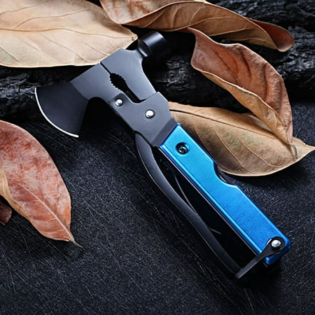 PPgejGEK Multitool Camping Accessories Survival Gear and Equipment 14 In 1Hatchet Gift Holiday Deals