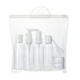 thumbnail image 2 of Travel Bottles Set for Toiletries, Leak Proof Portable Toiletry Containers Set, Clear Cosmetic Containers for Lotion, Shampoo, Cream - Set of 10, 2 of 7