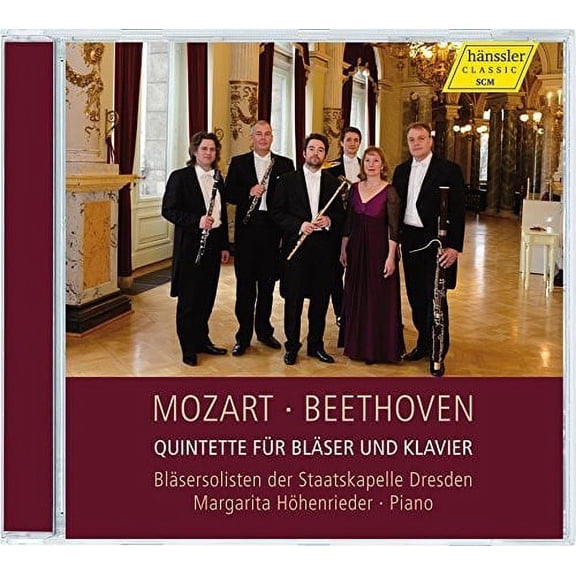 Mozart / Beethoven / Wind Soloists of the Staatska - Quintets for Winds & Piano - Music & Performance - CD