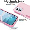 thumbnail image 5 of For Motorola Moto G 5G 2025 Case, 2 in 1 Hard PC Phone Case for Moto G Play 5G 2025 6.7", Takfox Rubber & Rugged Sturdy Shockproof Full Body Protection Case Cover,Rose Gold, 5 of 9