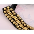 thumbnail image 4 of Tribal and Ethnic Inspired Chunky Aztec Sun Golden Beads Statement Necklace, 4 of 4