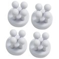 thumbnail image 3 of Clips para cables Baoblaze 4 piezas soporte para cables almacenamiento montado en la pared organizador de pared, 3 of 8