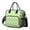Green and White, variant on Purple and Black Checkered Pattern Insulated Leakproof Lunch Box for Women, Large Lunch Bag for Tween Teen Adult, Loncheras Para Mujer for Work Beach Travel Picnic Camping
