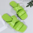 thumbnail image 4 of Vedolay Flat Sandals for Women Sandals for Women Platform Casual Ankle Strap Wedge Comfortable Sandals,Green 8, 4 of 5