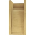 thumbnail image 4 of 12"W x 12"D x 24"H Wide Warren Rough Cedar Woodgrain TimberThane Corbel, Primed Tan, 4 of 6