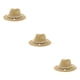 thumbnail image 4 of Jumpingount Sombrero de vaquero de paja para mujer, gorras de playa ajustables, Protector de sombrilla Natural, protección solar a la moda, Type1 NO1, 4 of 6