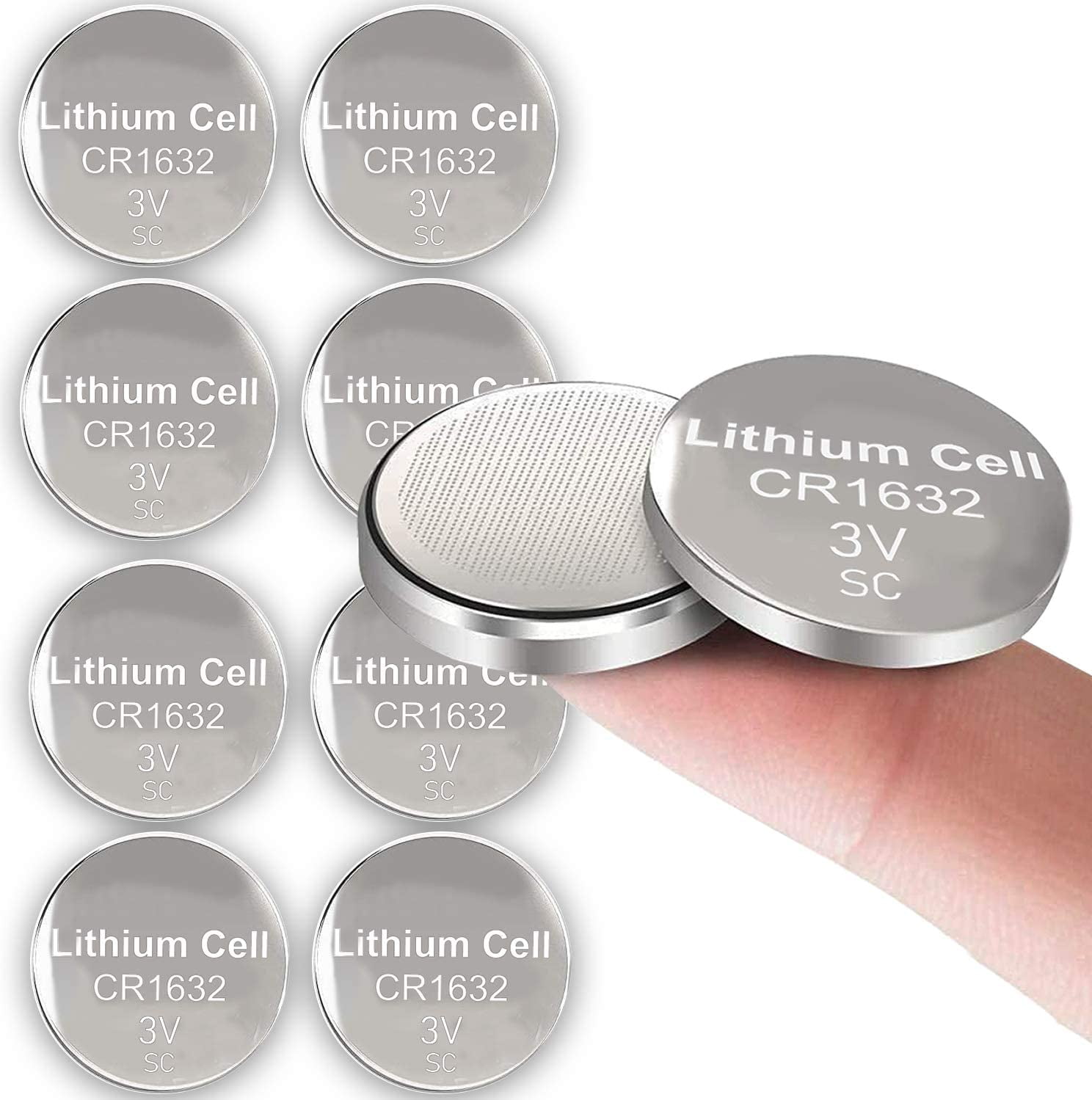 Pile bouton lithium 3v cr1632 - Tecniba