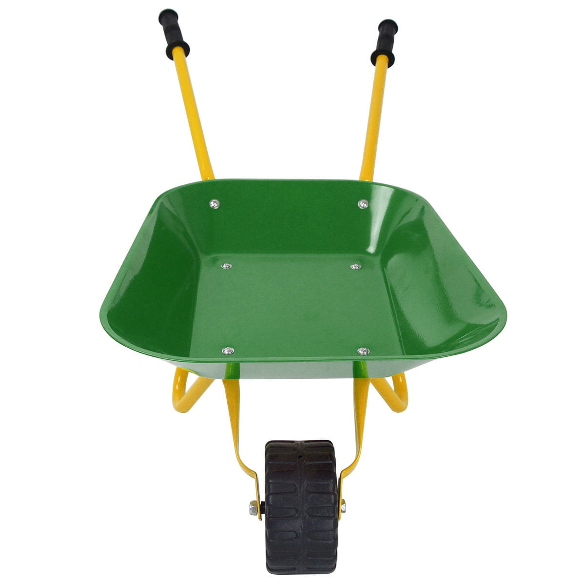 kids metal wheelbarrow