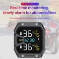 thumbnail image 4 of Motorcycle TPMS with 2 Sensors IP65 Waterproof Wireless Tire Pressure Monitoring System B, 4 of 7