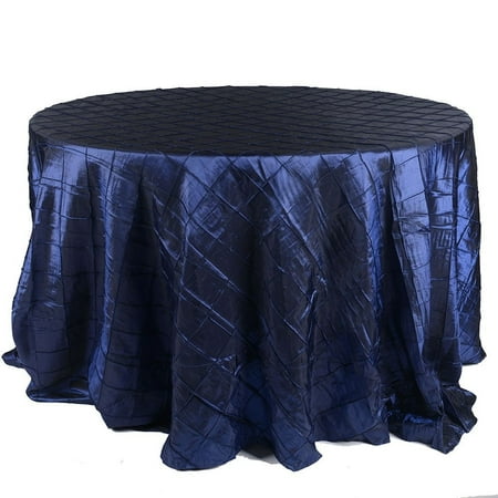 pintuck tablecloth bbcrafts satin ship navy inch round business dialog displays option button additional opens zoom