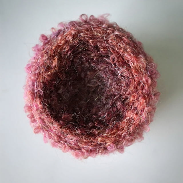 Nvzi Hilo de bucle de lujo acrílico de lana de felpa suave para hacer cabello de muñecas, tejer a crochet, fieltro de lana cardado de oveja, mecha, fibra (50 g, A29)