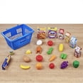 Spark. Create. Imagine. Shopping Basket Play Food Set, Designed for