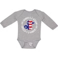 thumbnail image 3 of Inktastic My Grandpa is a Veteran Military Family Boys or Girls Long Sleeve Baby Bodysuit, 3 of 5