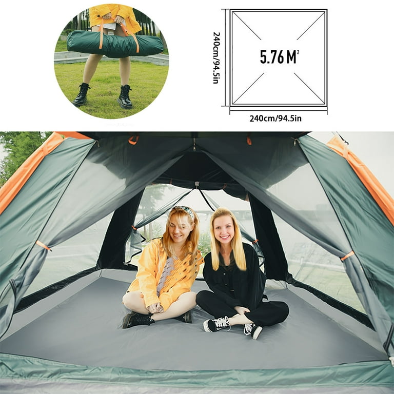 Large Camping Tent Waterproof Inflatable House Tents, Family Hiking  Backpacking, Travel Beach Equipment